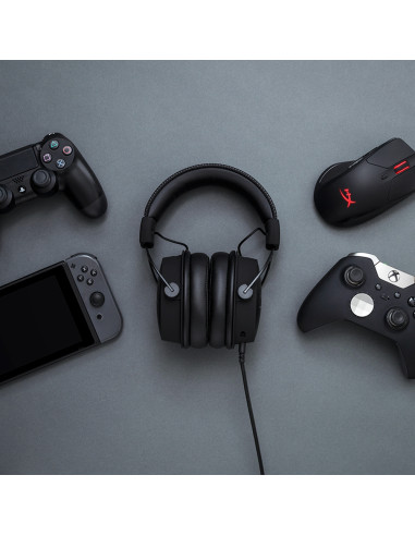 HyperX Cloud Alpha – Cuffie da gaming (nero-rosso)