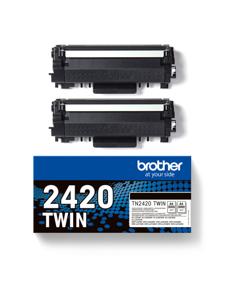 Brother TN-2420TWIN cartuccia toner 2 pz Originale
