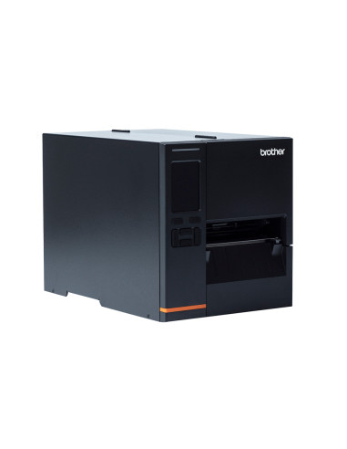 Brother TJ-4121TN stampante per etichette (CD) Linea termica 300 x 300 DPI Cablato Collegamento ethernet LAN