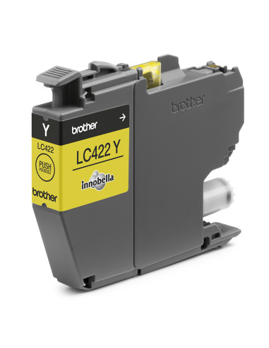 Brother LC-422Y cartuccia d'inchiostro 1 pz Originale Giallo