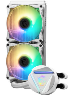 MSI MAG CORELIQUID 240R V2 Case per computer Refrigeratore 2,5 cm Bianco 1 pz 2