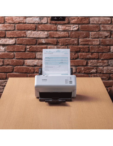 Brother ADS-4300N scanner Scanner ADF 600 x 600 DPI A4 Nero, Bianco