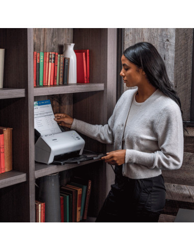 Brother ADS-4300N scanner Scanner ADF 600 x 600 DPI A4 Nero, Bianco