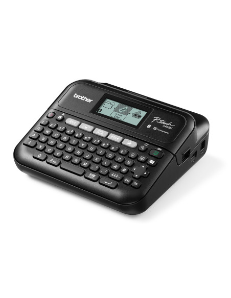 Brother PT-D460BTVP stampante per etichette (CD) Trasferimento termico 180 x 180 DPI 30 mm/s Con cavo e senza cavo TZe Bluetooth