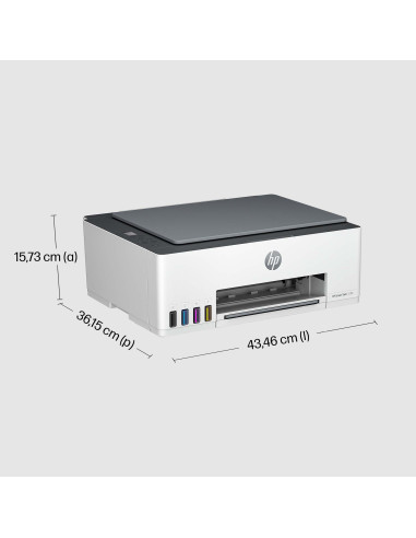 HP Smart Tank 5105 Wireless All-in-One Colore Stampante, Fotocopiatrice, scanner