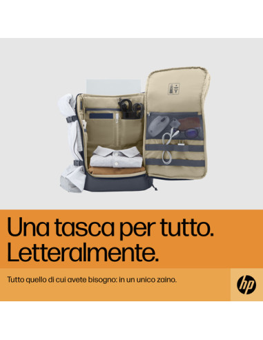 HP Zaino blu per laptop da 15,6" Travel 25 litri