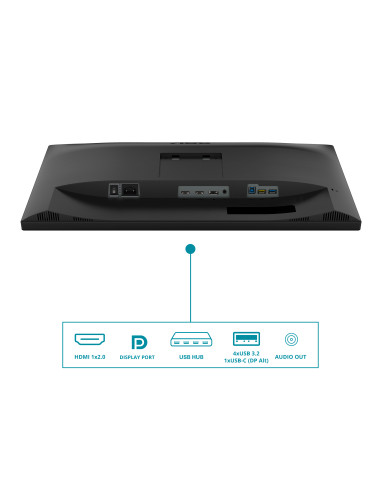 AOC V5 CU34V5C/BK Monitor PC 86,4 cm (34") 3440 x 1440 Pixel Wide Quad HD LED Nero