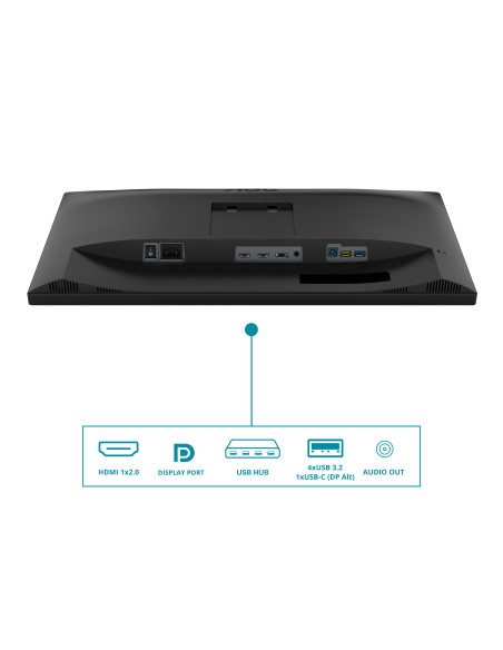 AOC V5 CU34V5C/BK Monitor PC 86,4 cm (34") 3440 x 1440 Pixel Wide Quad HD LED Nero