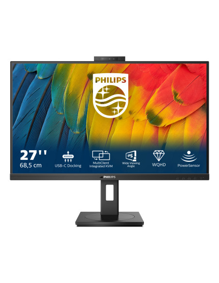 Philips Serie 5000 27B1U5601H/00 Monitor PC 68,6 cm (27") 2560 x 1440 Pixel Quad HD LCD Nero