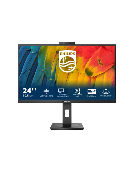 Philips Serie 5000 24B1U5301H/00 Monitor PC 60,5 cm (23.8") 1920 x 1080 Pixel Full HD LCD Nero