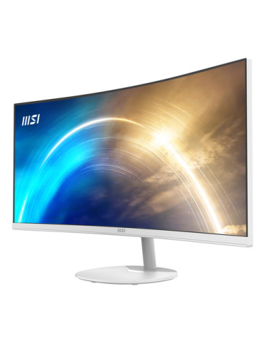 MSI Pro MP341CQW Monitor PC 86,4 cm (34") 3440 x 1440 Pixel UltraWide Quad HD Bianco