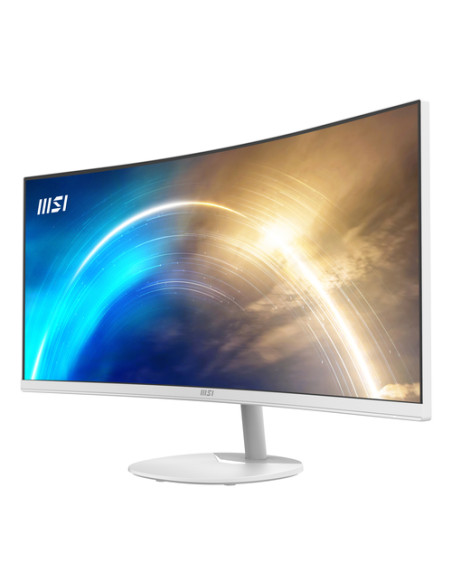 MSI Pro MP341CQW Monitor PC 86,4 cm (34") 3440 x 1440 Pixel UltraWide Quad HD Bianco
