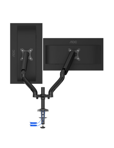 AOC AD110DX Supporti a parete per TV 81,3 cm (32") Scrivania Nero