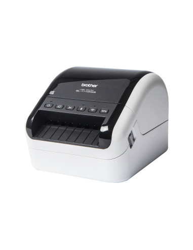 Brother QL-1110NWB stampante per etichette (CD) Termica diretta 300 x 300 DPI 110 mm/s Con cavo e senza cavo Collegamento ethern