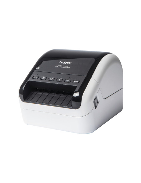 Brother QL-1110NWB stampante per etichette (CD) Termica diretta 300 x 300 DPI 110 mm/s Con cavo e senza cavo Collegamento ethern