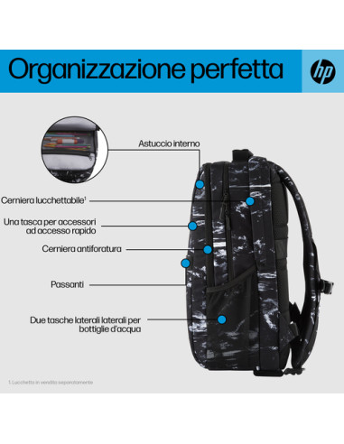 HP Zaino Campus XL Marble Stone
