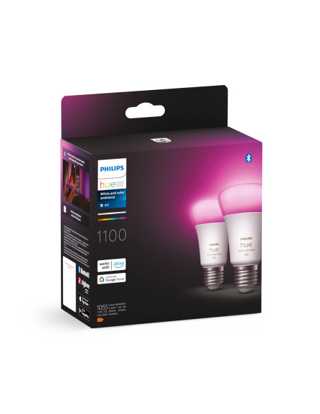 Philips Hue White and Color ambiance 8719514291317A soluzione di illuminazione intelligente Lampadina intelligente Bluetooth/Zig