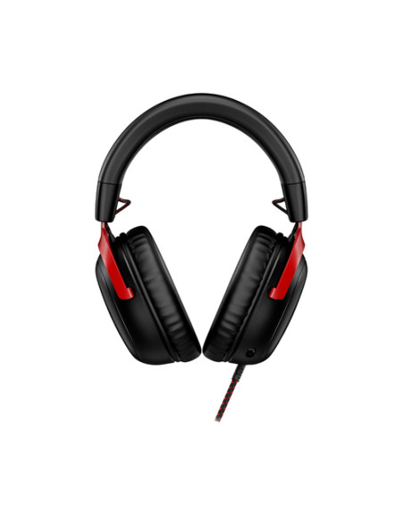 HyperX Cloud III – Cuffie da gaming (nero-rosso)
