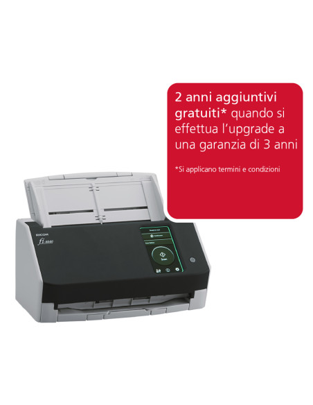 Ricoh fi-8040 ADF + scanner ad alimentazione manuale 600 x 600 DPI A4 Nero, Grigio