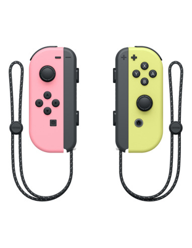 Nintendo Switch - Set da due Joy-Con Rosa Pastello/Giallo pastello
