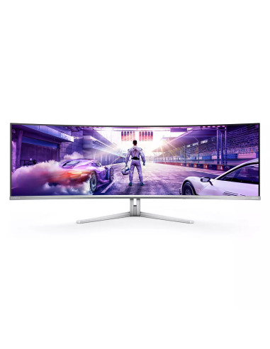 Philips Evnia 8000 49M2C8900/00 Monitor PC 124,2 cm (48.9") 5120 x 1440 Pixel Dual QHD QD-OLED Bianco