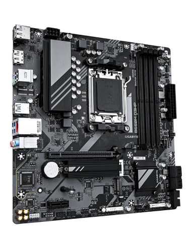 GIGABYTE B650M D3HP Scheda madre - AMD Ryzen serie 9000, VRM a 5+2+2 fasi, fino a 7600 MHz DDR5 (OC), 2xPCIe 4.0 M.2, LAN 2,5 Gb