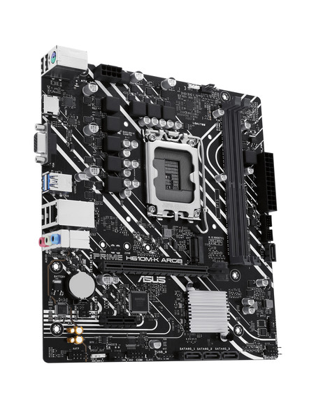ASUS PRIME H610M-K ARGB Intel H610 LGA 1700 micro ATX