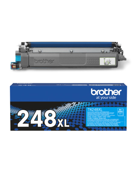 Brother TN-248XLC cartuccia toner 1 pz Originale Ciano