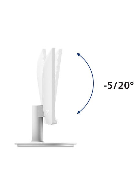 Philips V Line 241V8AW/00 Monitor PC 60,5 cm (23.8") 1920 x 1080 Pixel Full HD LCD Bianco