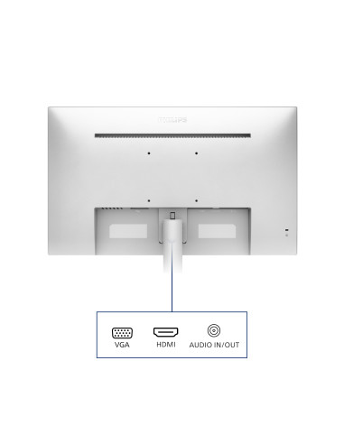 Philips V Line 241V8AW/00 Monitor PC 60,5 cm (23.8") 1920 x 1080 Pixel Full HD LCD Bianco