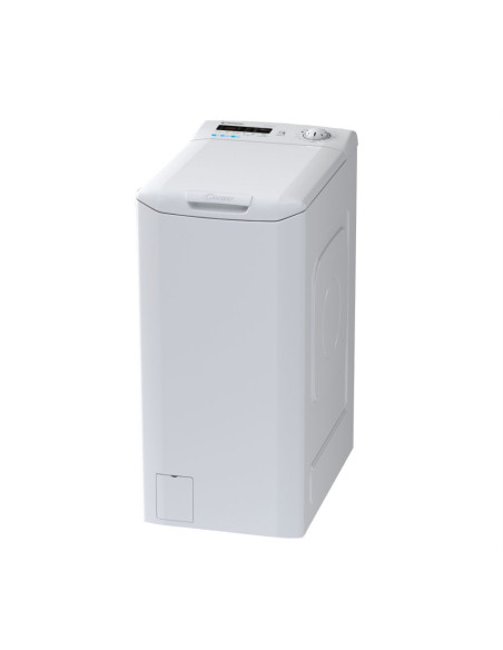 Candy Smart , Lavatrice Carica dall'alto 7 KG, Classe C, 1200 giri, Bianco, Wi-Fi, CST 272D3/1-11