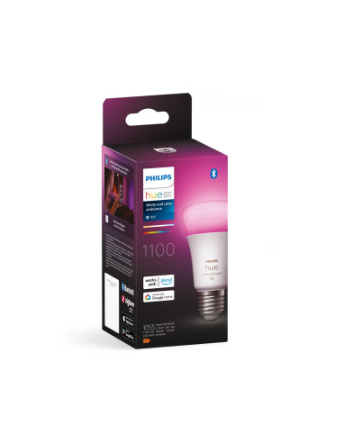 Philips Hue White and Color ambiance Lampadina Smart E27 75 W