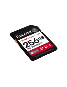 Kingston Technology 256GB Canvas React Plus SDXC UHS-II 280R/150W U3 V60 for Full HD/4K 2
