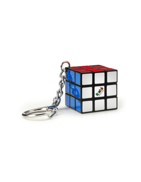Rubik’s , , Il Cubo 3x3 Originale, Edizione in Miniatura. Accessorio Portachiavi con cubo 3x3 funzionante, per Bambini dagli 8