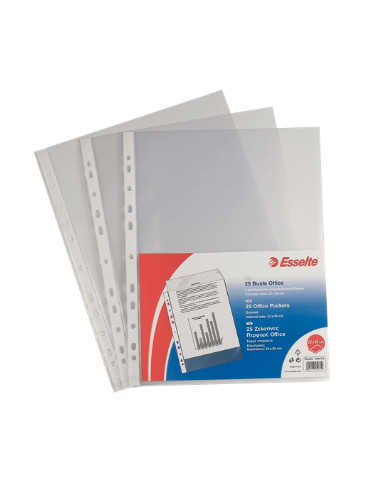 Esselte 395612200 foglio di protezione 150 x 210 mm (A5) Polipropilene (PP) 25 pz