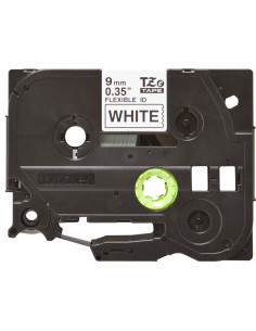 Brother TZE-FX221 nastro per etichettatrice Nero su bianco 2