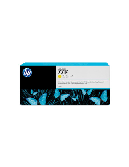 HP Cartuccia inchiostro giallo DesignJet 771C, 775 ml