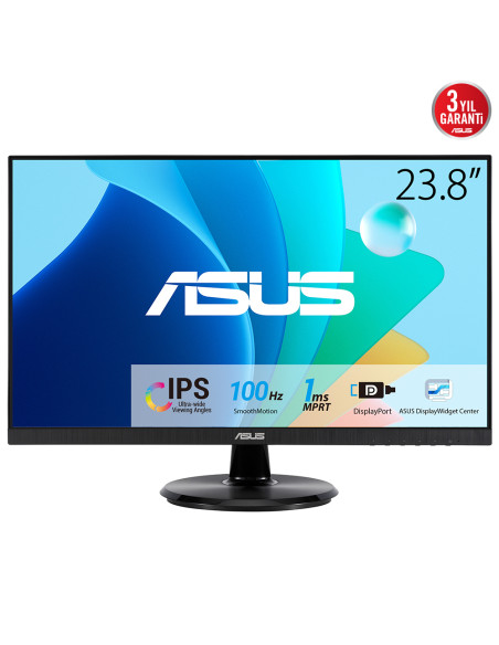 ASUS VA24DQFR Monitor PC 60,5 cm (23.8") 1920 x 1080 Pixel Full HD LCD Nero