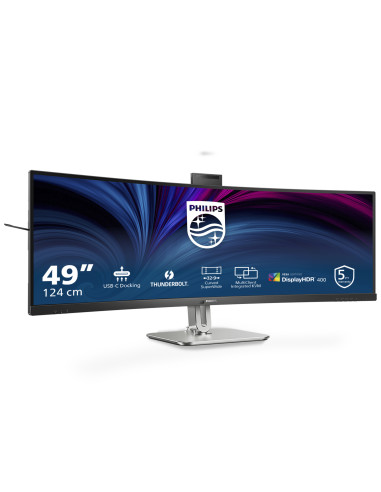 Philips 49B2U6903CH/00 Monitor PC 124,5 cm (49") 5120 x 1440 Pixel Dual QHD LCD Grigio