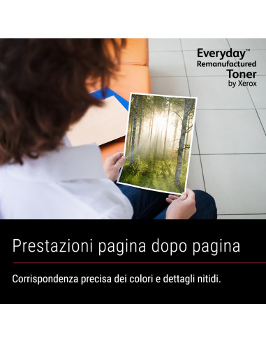 Toner rigenerato Everyday™ di Xerox Ciano compatibile con Kyocera TK-5280C, Capacità standard