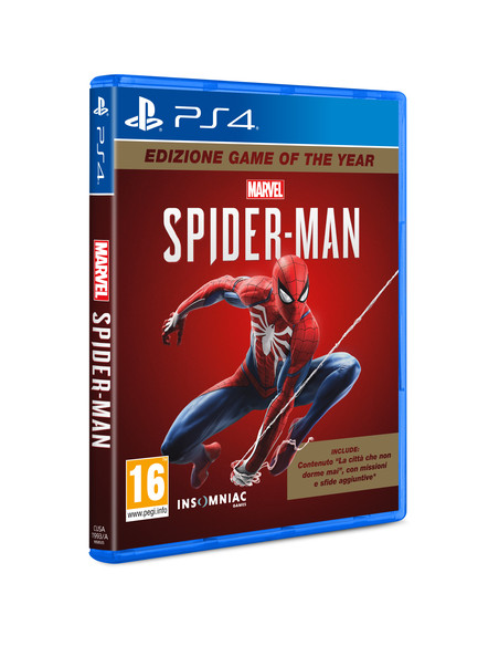 Sony Marvel's Spider-Man Game Of The Year ITA PlayStation 4