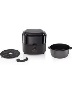 Hisense HAF1350DR Singolo 6,7 L Indipendente 1350 W Friggitrice ad aria calda Nero 2