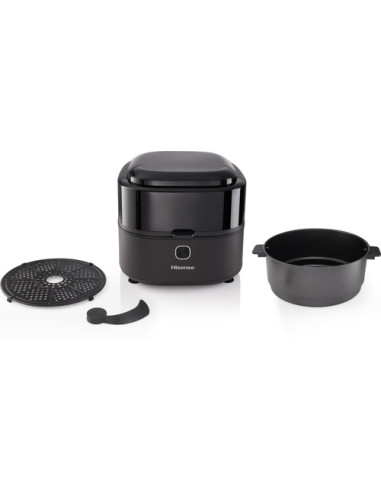Hisense HAF1350DR Singolo 6,7 L Indipendente 1350 W Friggitrice ad aria calda Nero