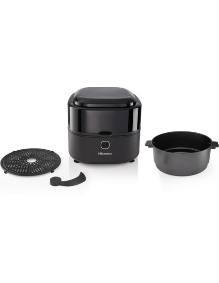 Hisense HAF1350DR Singolo 6,7 L Indipendente 1350 W Friggitrice ad aria calda Nero