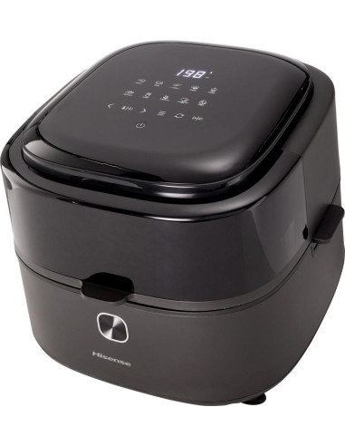 Hisense HAF1350DR Singolo 6,7 L Indipendente 1350 W Friggitrice ad aria calda Nero