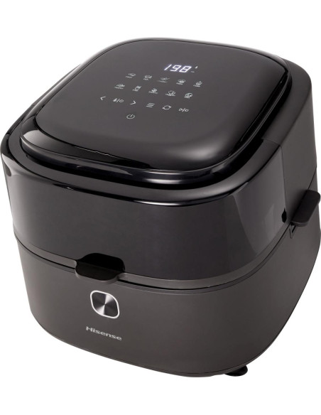 Hisense HAF1350DR Singolo 6,7 L Indipendente 1350 W Friggitrice ad aria calda Nero