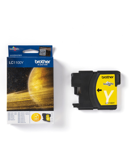 Brother LC1100Y cartuccia d'inchiostro 1 pz Originale Giallo