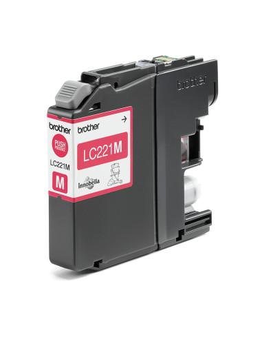 Brother LC221M cartuccia d'inchiostro 1 pz Originale Magenta
