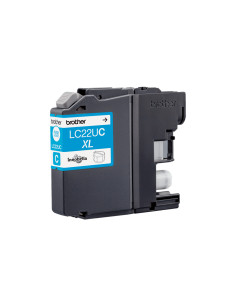 Brother LC22UC cartuccia d'inchiostro 1 pz Originale Resa elevata (XL) Ciano 2
