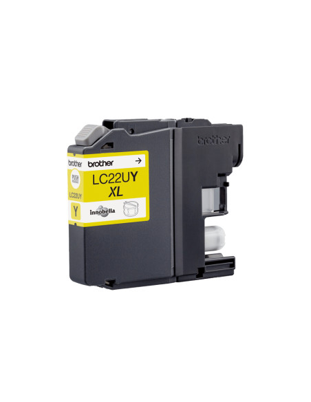 Brother LC22UY cartuccia d'inchiostro 1 pz Originale Resa elevata (XL) Giallo